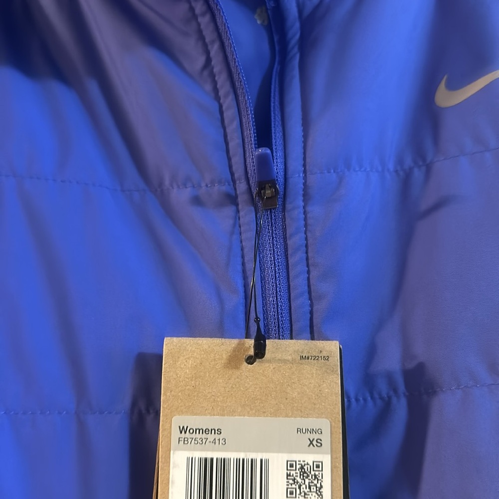 Nike Therma-FIT Swift Running Vest: BLUE: NEW WITH TAGS: SIZE XS - Picture 4 of 6